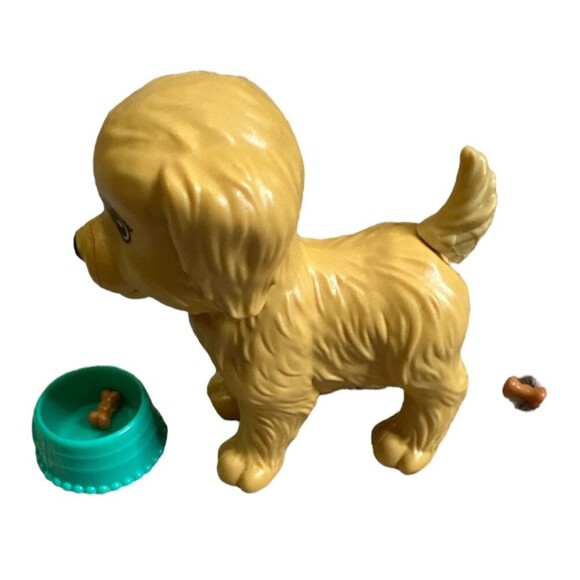 Barbie Replacement Pets Dogs Puppies Cats Rabbit Carriers Bowls Bones Large Lot - Picture 2 of 8